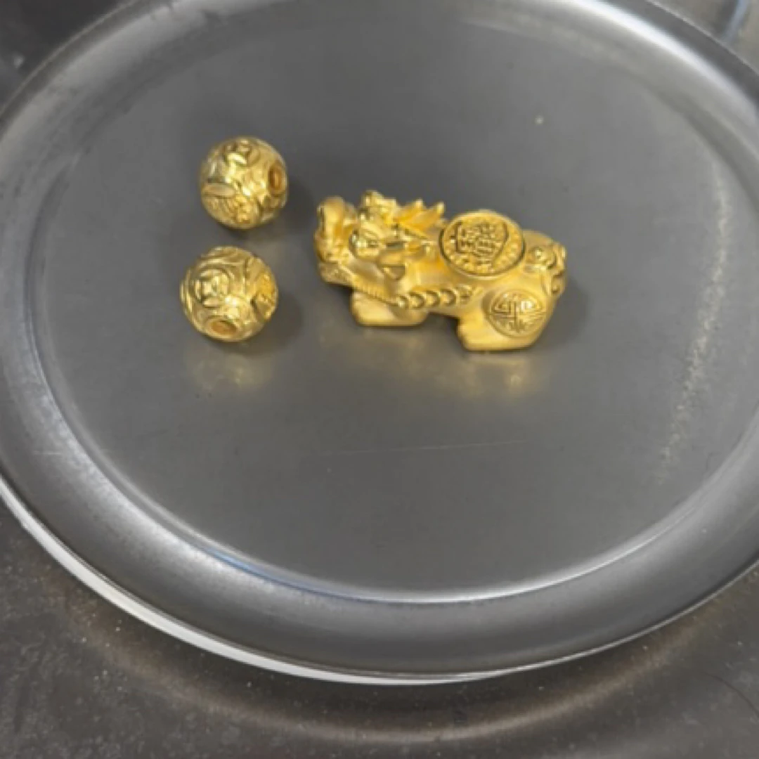7.7g足金999转运珠貔貅