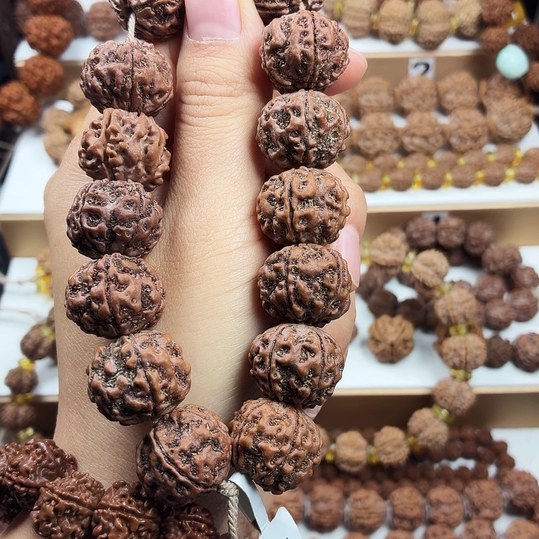 七***_金刚菩提手串稀有精品梅花千金盘龙