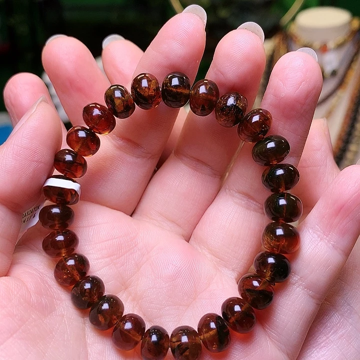 琥珀未镶嵌裸石抚顺琥珀9-453