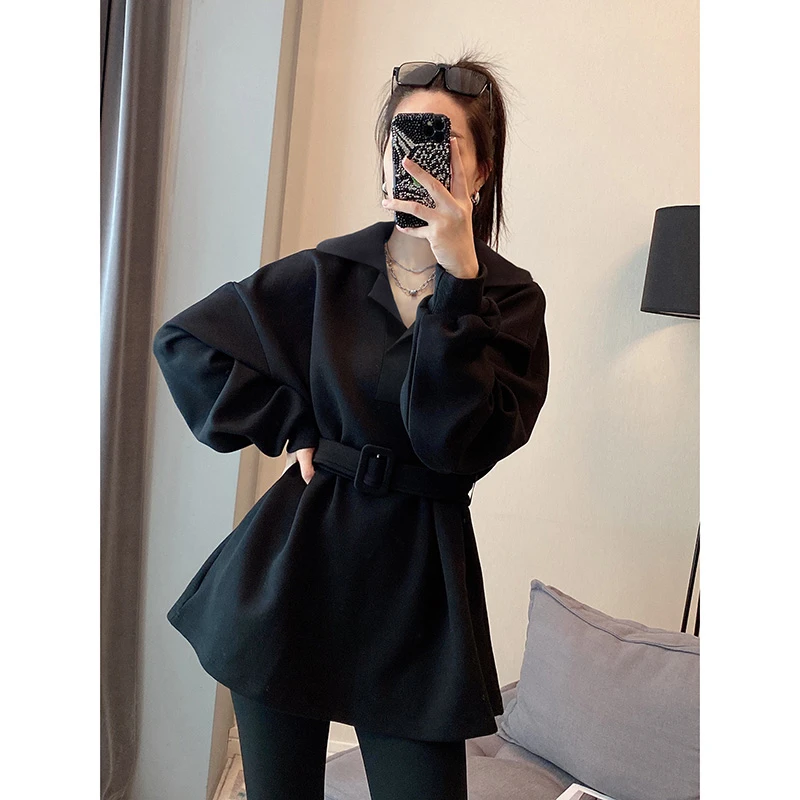 【RG3761】2025年秋冬新款时尚气质百搭减龄显瘦新款小衫