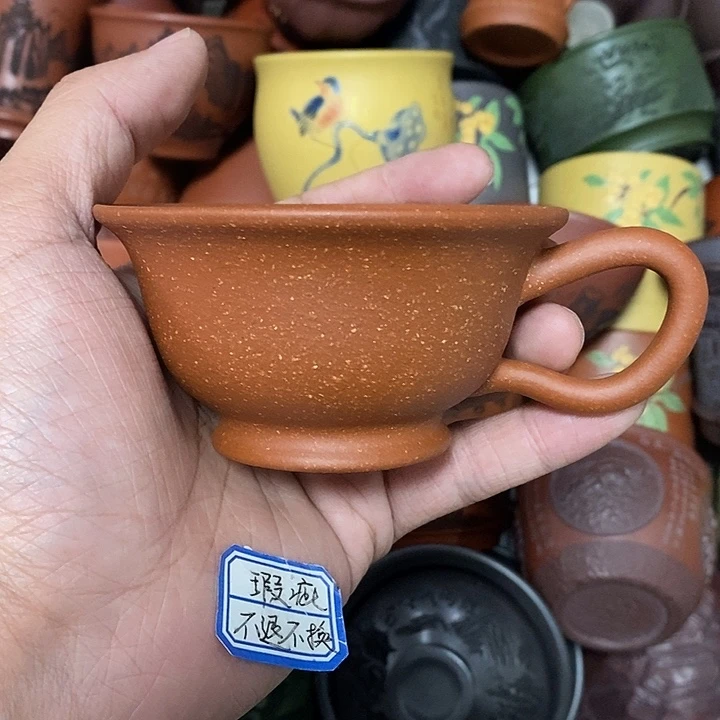 紫砂茶杯瑕疵不退不换