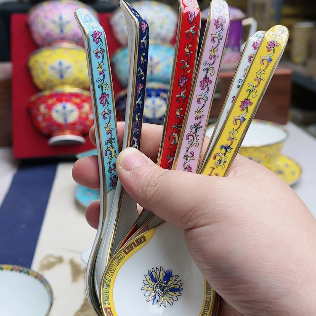 【闪购商品】珐琅6个混前两日拍的对个颜色。客服。