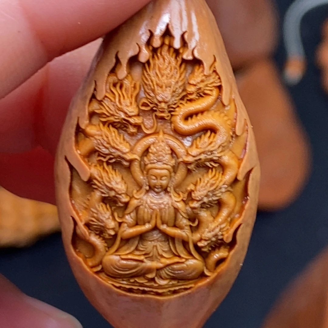 菩提籽类橄榄核雕刻橄榄核雕刻手串