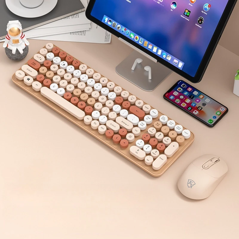 ipad平板手机键盘鼠标无线蓝牙安卓苹果笔记本电脑通用