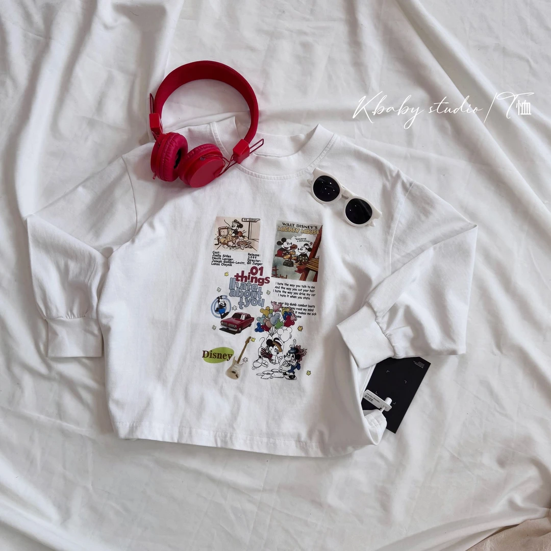 kb6666 | 【早春•生日 】春季儿童韩版小小涂鸦卫衣 当內搭外穿绝了