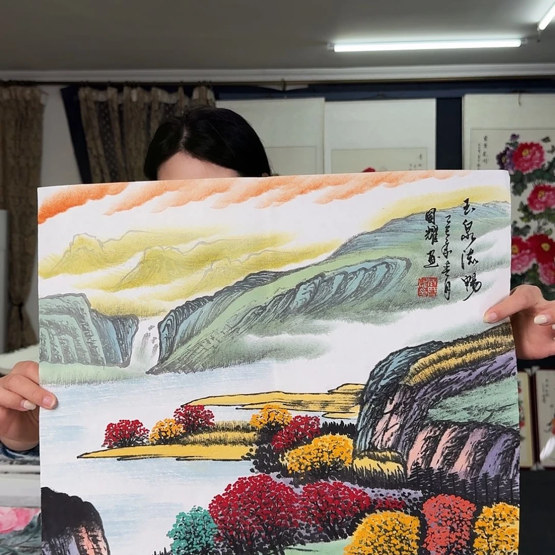 纯手绘国画好作品