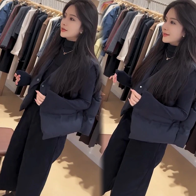 2025秋季新款时尚显瘦气质网红高档套装女高级百搭宽松大码三件套