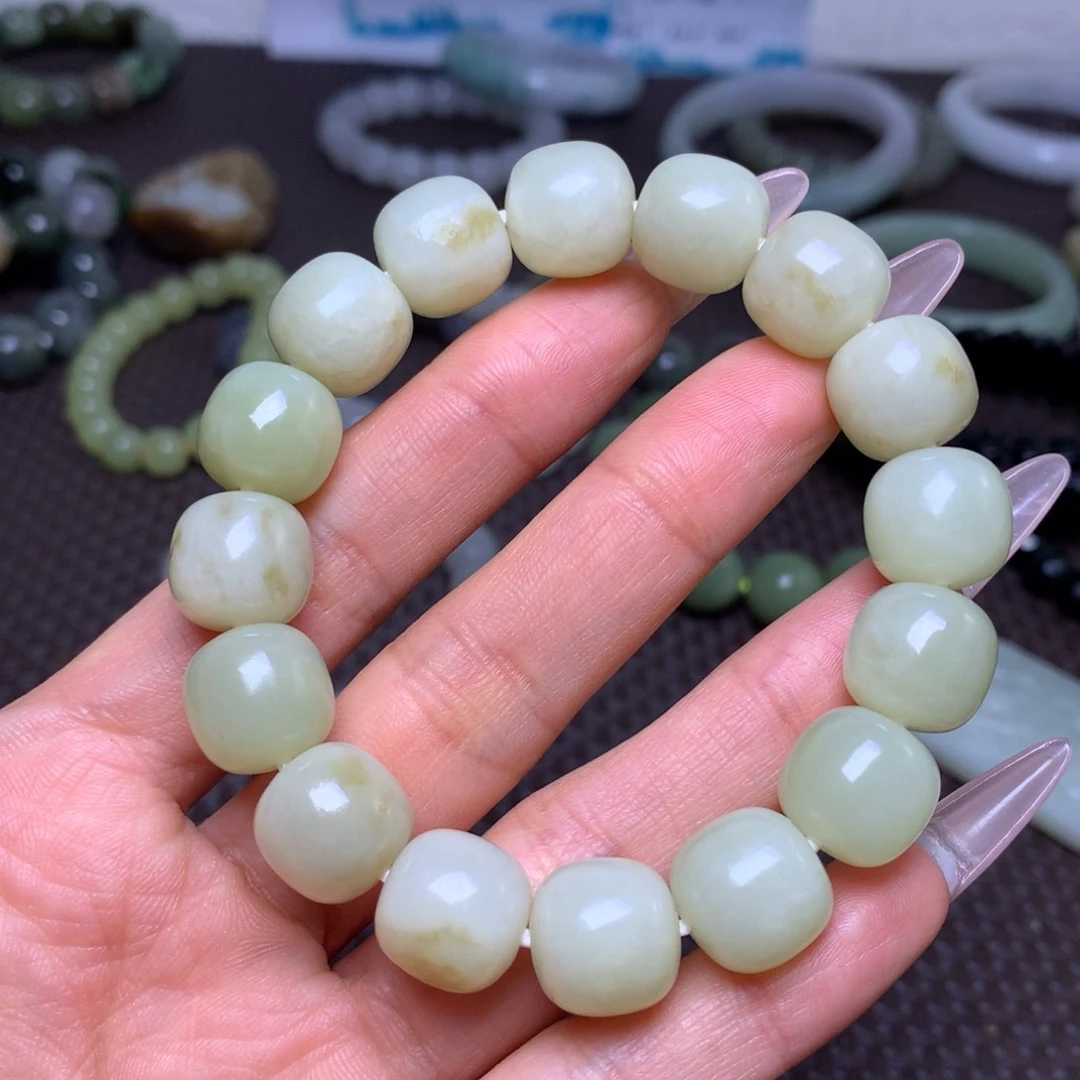 未镶嵌手串和田玉卡13