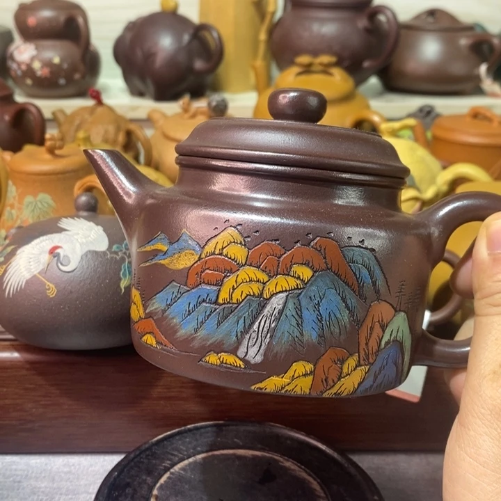 茶壶紫砂精工制作