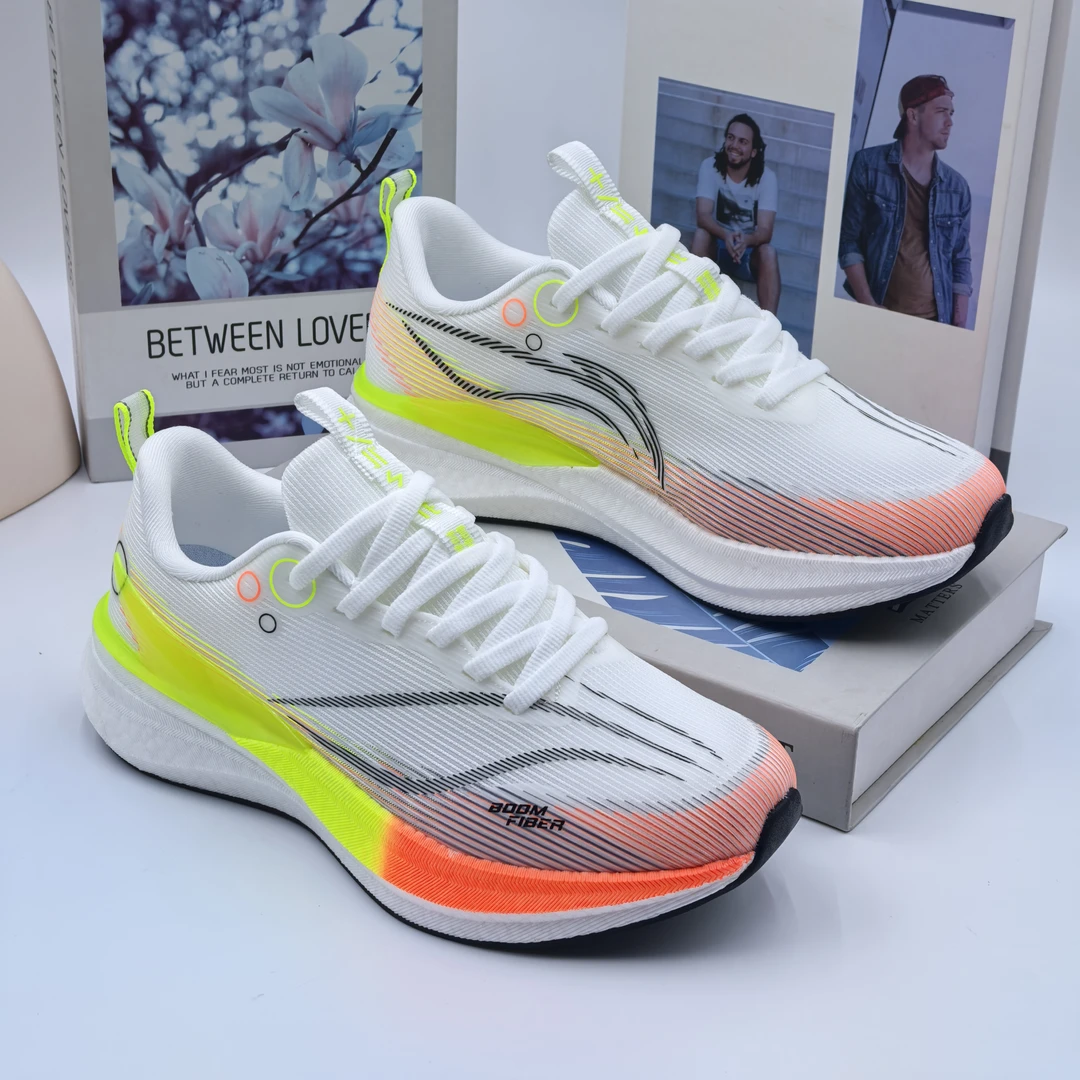 2025春季新款透气超轻软底跑步鞋爆米花底飞电竞速校园学生体测鞋