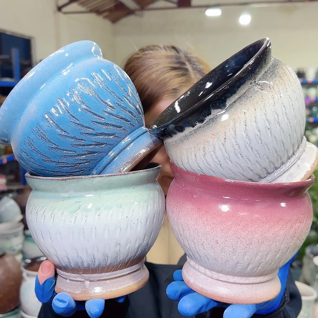 花盆紫砂高12口14