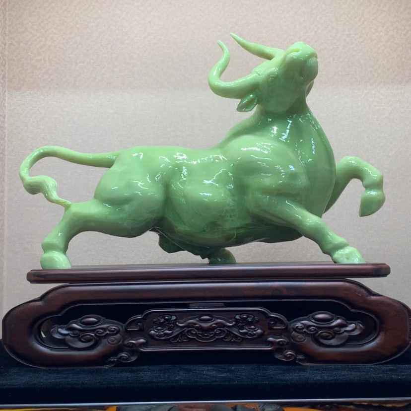 【闪购商品】未镶嵌蛇纹石玉摆件覆膜