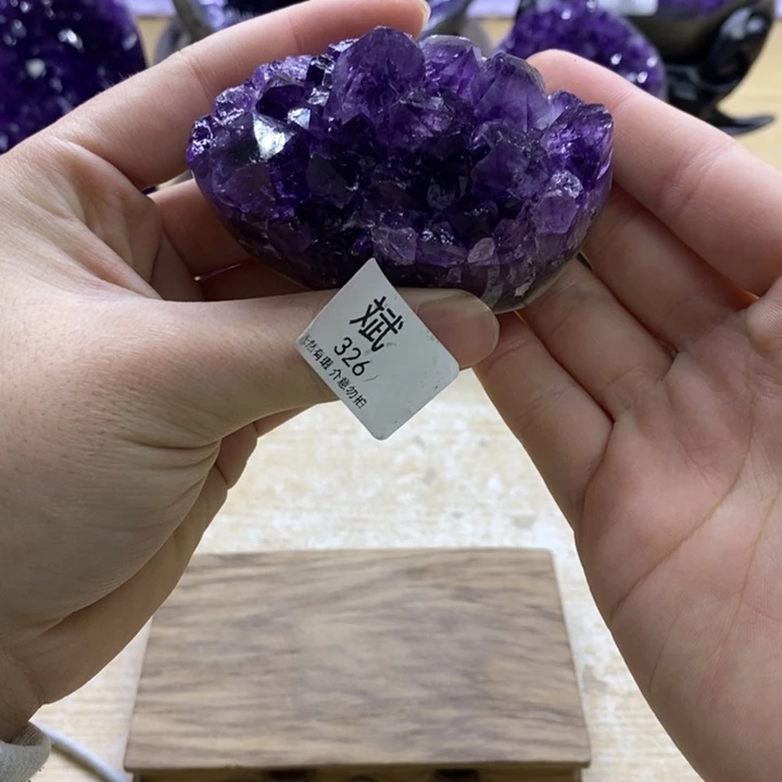 未镶嵌紫晶大型摆件（非配饰）