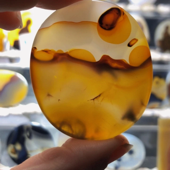 合金玛瑙/玉髓珠宝奇石178