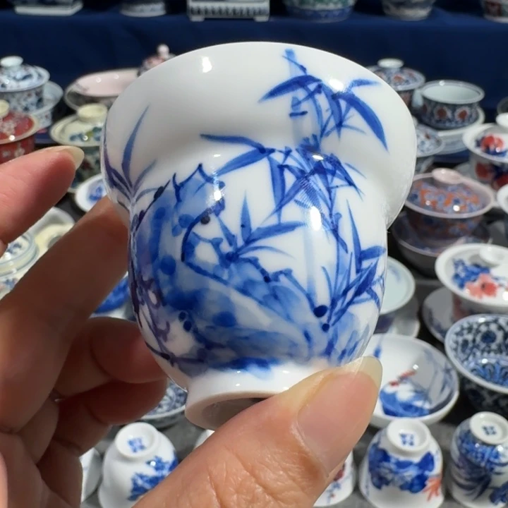 景德镇手工手绘杯