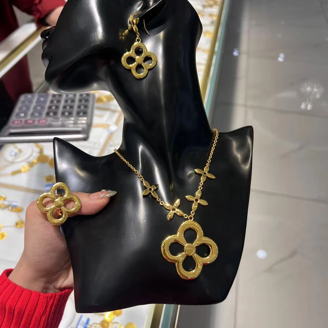 铜合金婚庆饰品 altun 2.02g 金包了铜 三件套