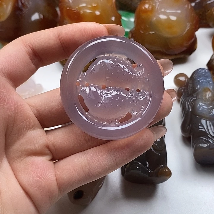 玛瑙/玉髓未镶嵌颈饰