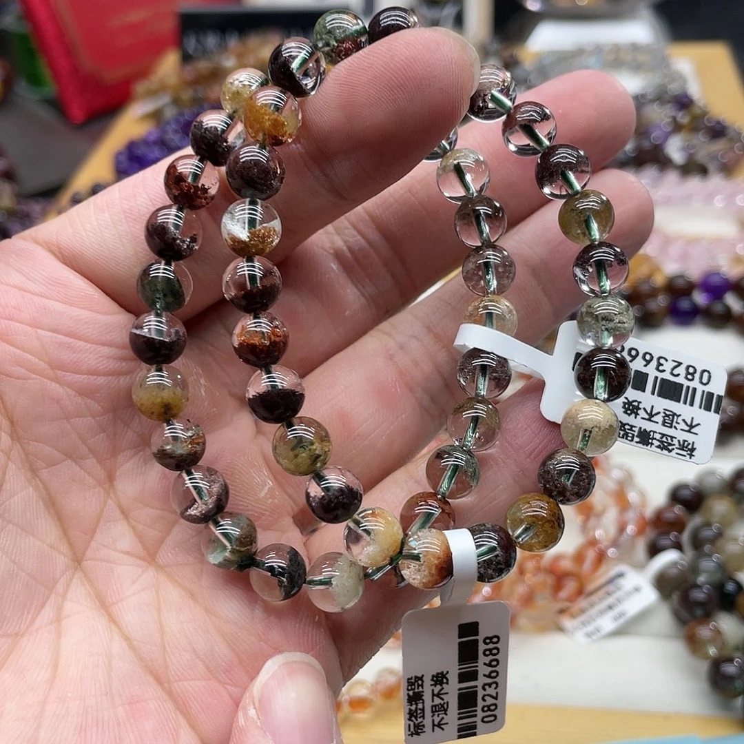未镶嵌手链水晶多样性发货发一条