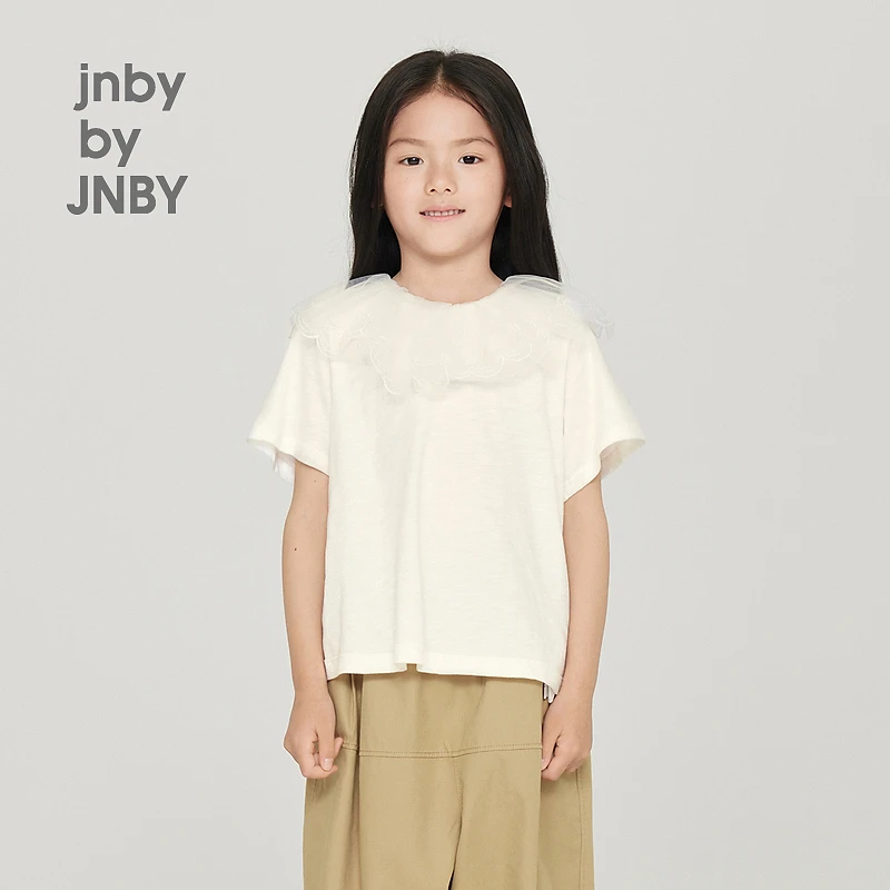 jnbybyJNBY江南布衣童装儿童夏圆领直筒短袖女童1N7113080