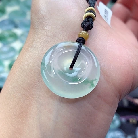 颈饰未镶嵌翡翠编号20-尺寸23/5.5