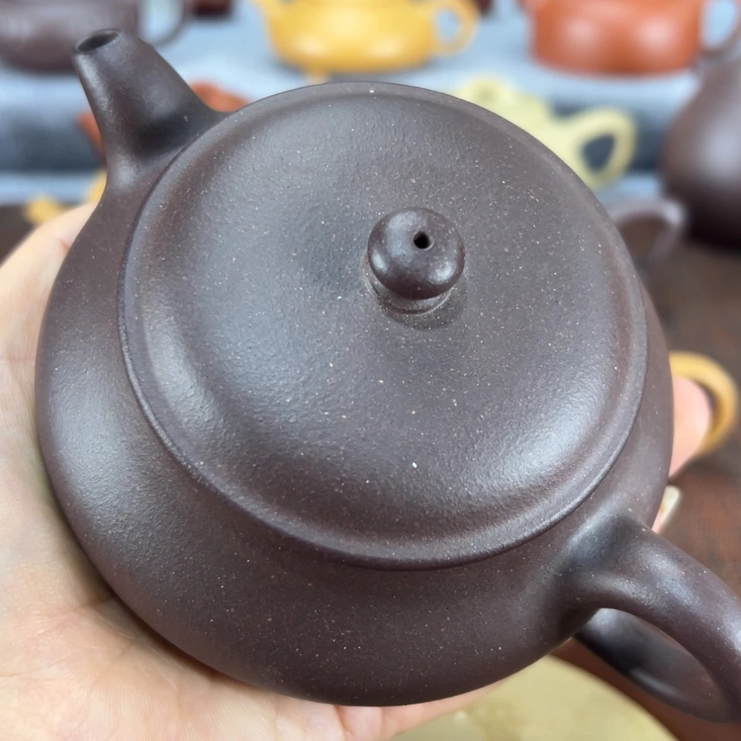 茶壶紫砂紫泥封釉