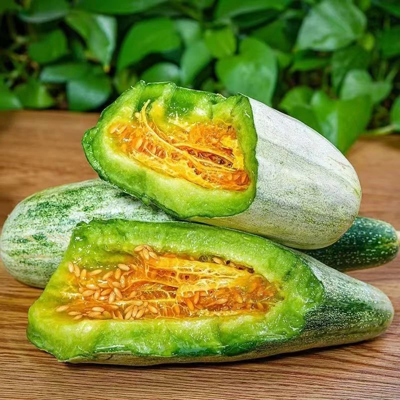 云南羊角蜜甜瓜新鲜水果当季脆甜蜜瓜包邮香瓜羊角脆3斤大果