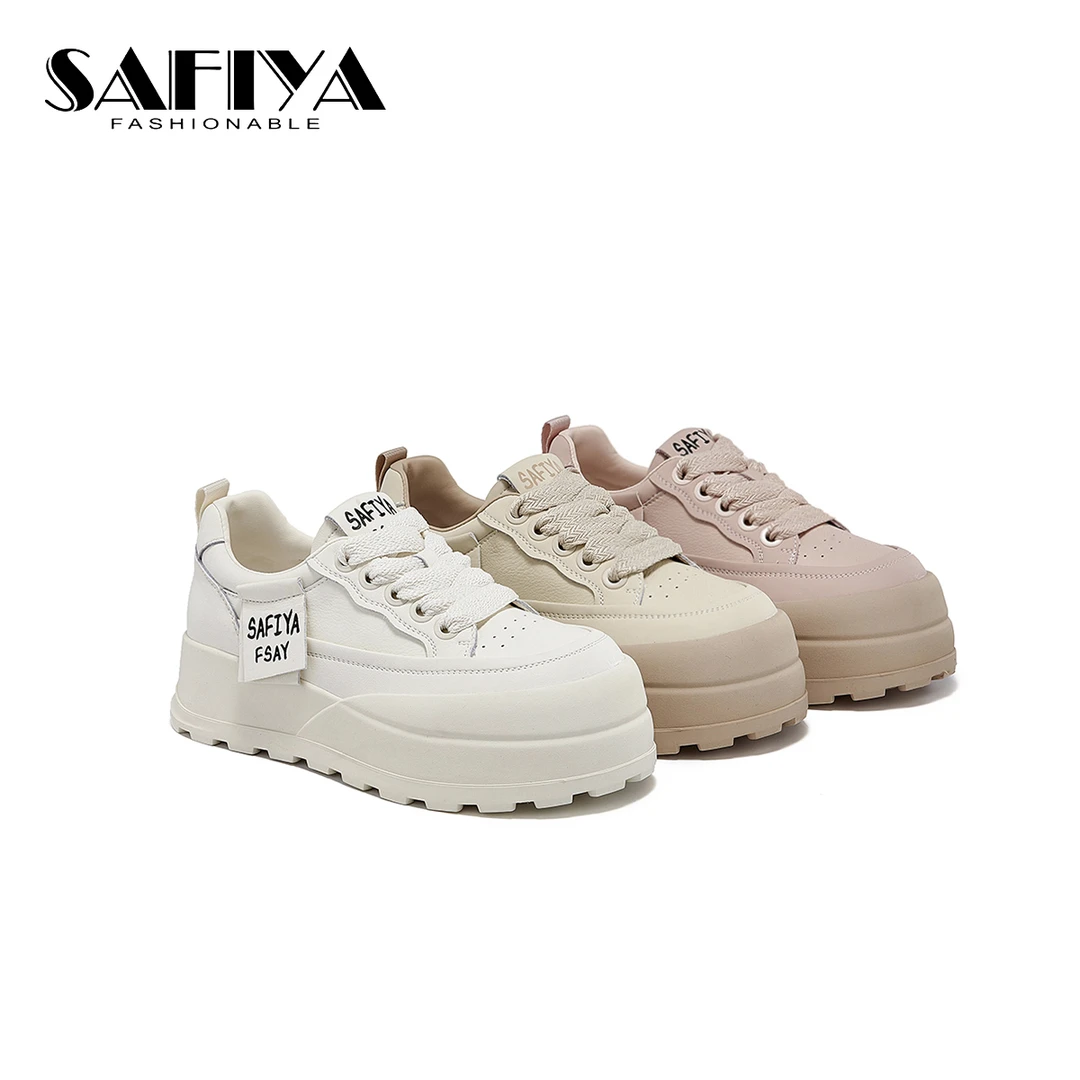 索菲娅Safiya2024新款秋季女鞋运动鞋小白鞋女SF41112A78