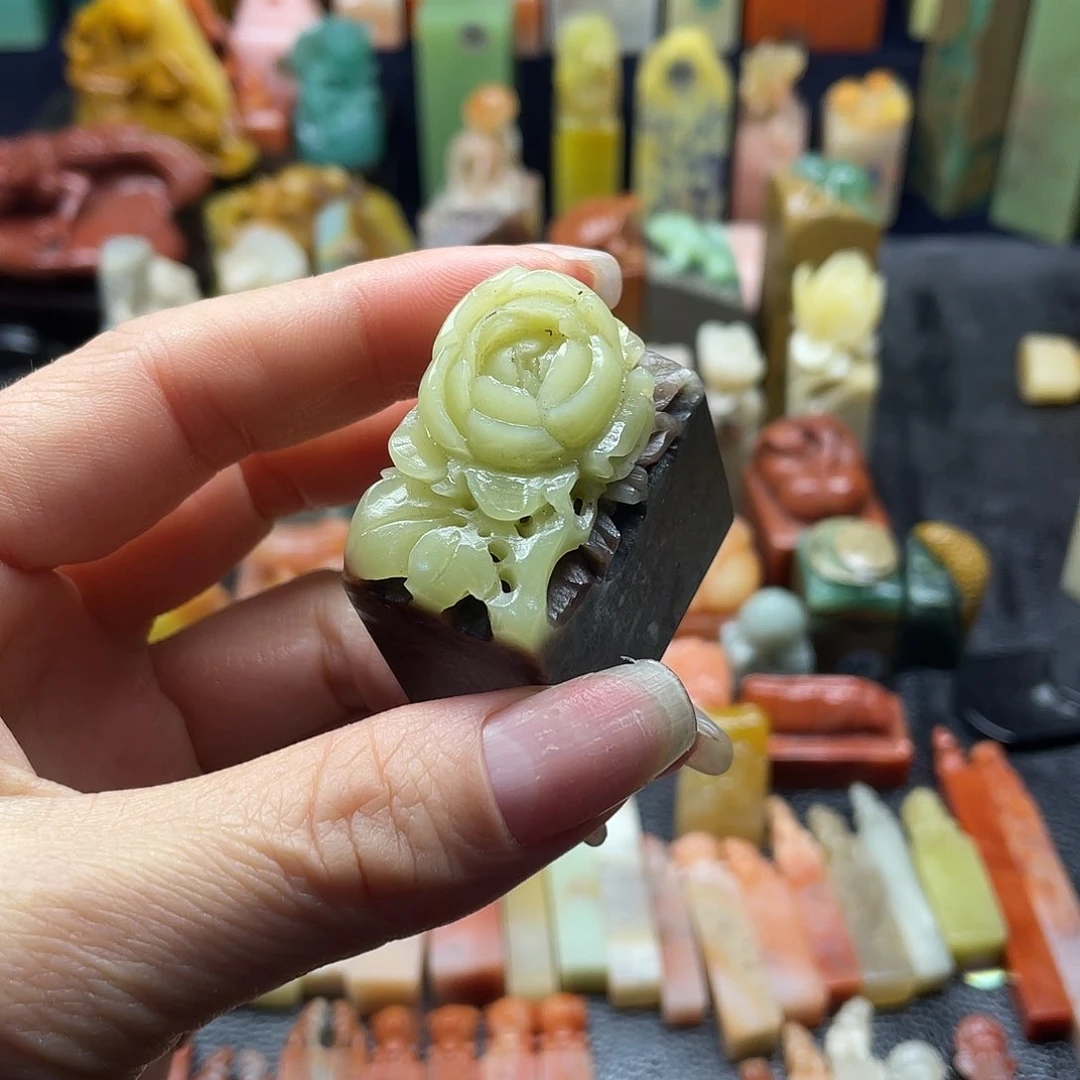 昌化石印石石料石