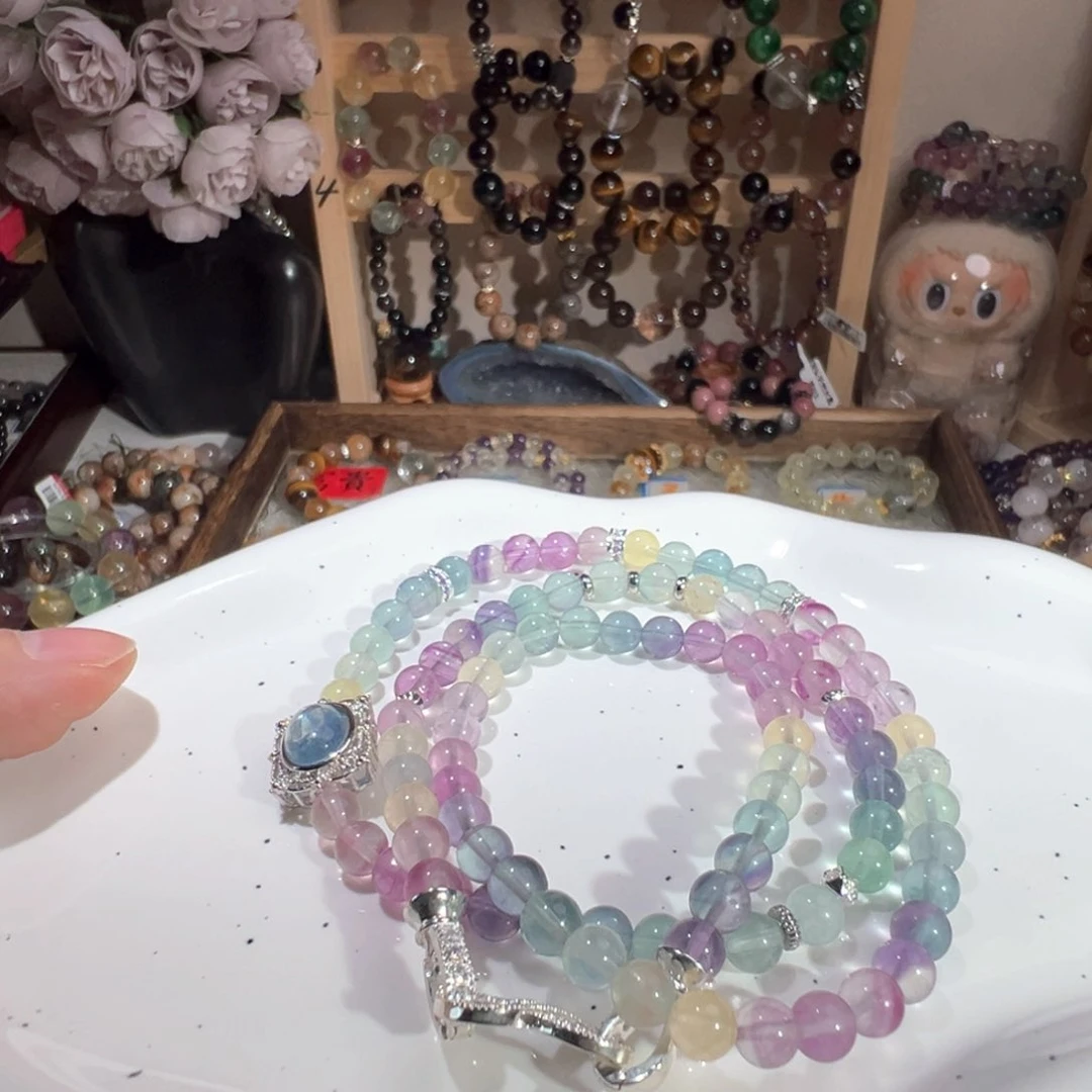 水晶手绳未镶嵌彩莹