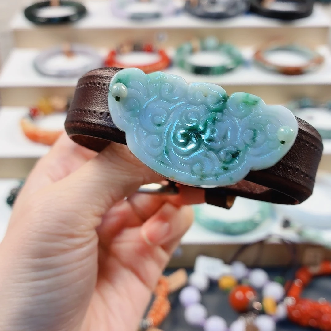 翡翠未镶嵌手链手串