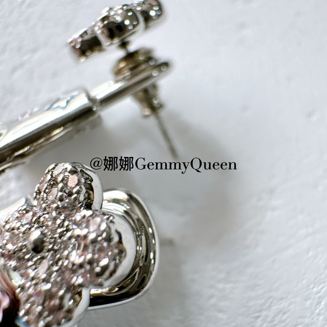 铜合金合成锆石耳饰 娜娜GemmyQueen耳环GQ07471