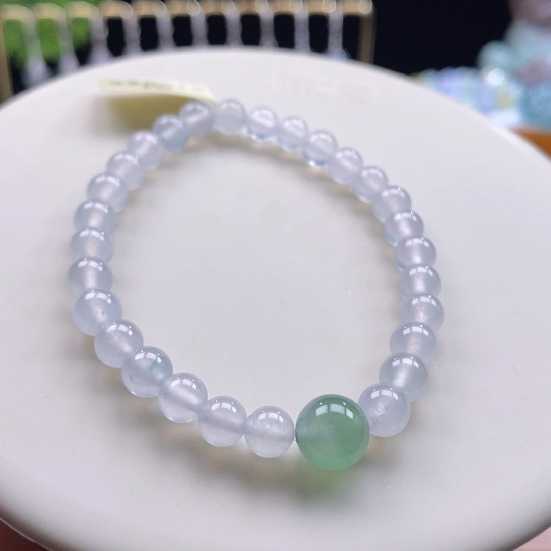 翡翠吊坠(不含链)未镶嵌翡翠茅台白手串