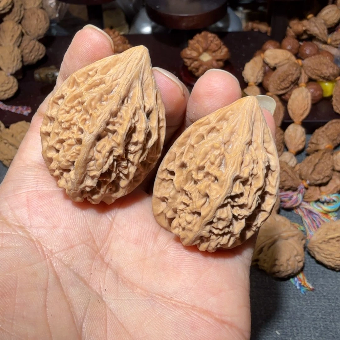 把件文玩核桃蓟县鸡心36