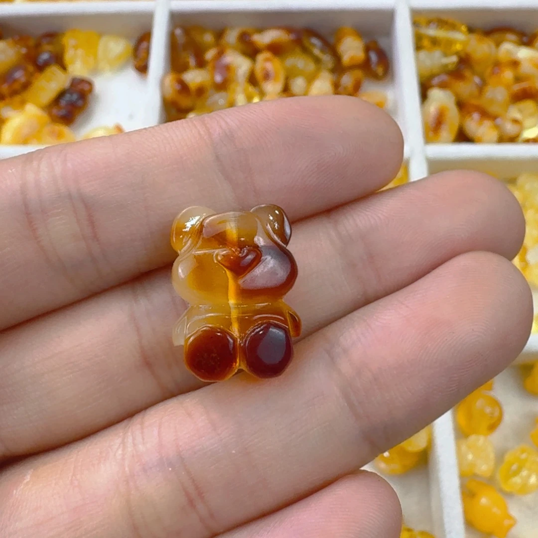 琥珀未镶嵌珠宝奇石全品 18×13.3×9.8mm