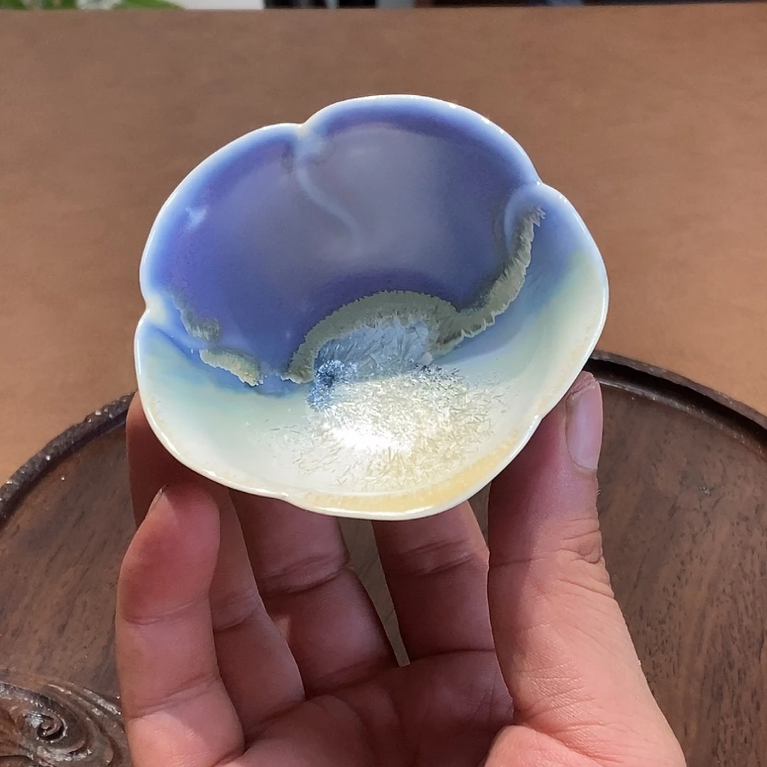 非常漂亮一款手工窑变杯