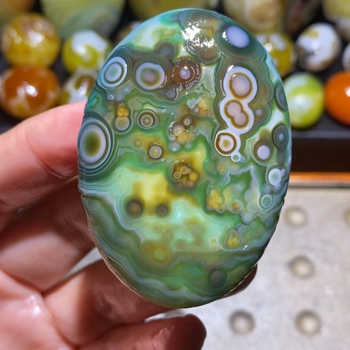 未镶嵌玛瑙/玉髓珠宝半成品147