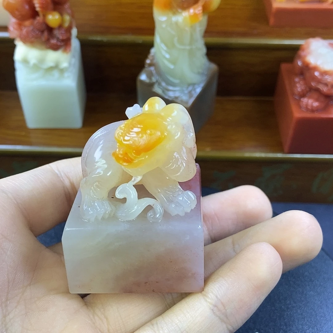 洋***葱寿山石寿山石印章