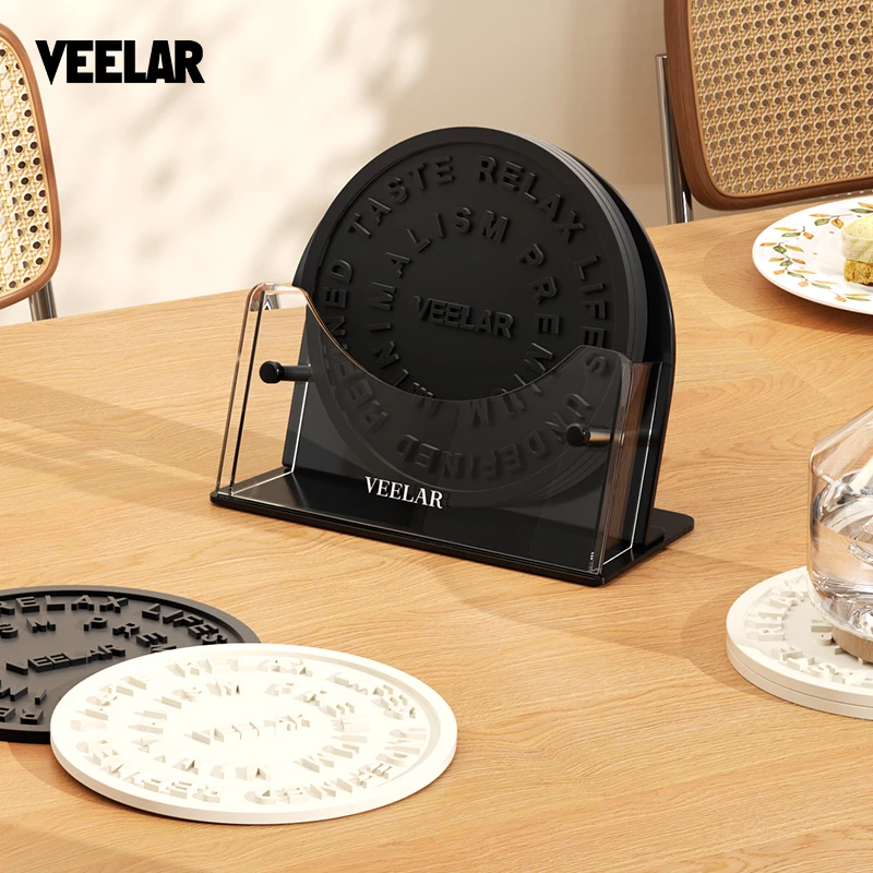 VEELAR硅胶隔热垫耐高温餐桌垫防烫餐垫家用防热垫砂锅垫碗垫子