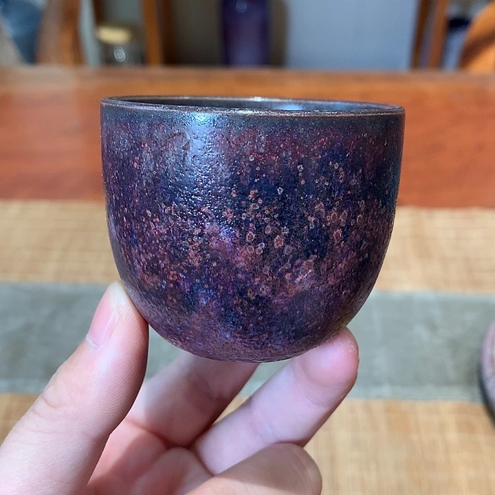 梁青杨炭窑工艺杯
