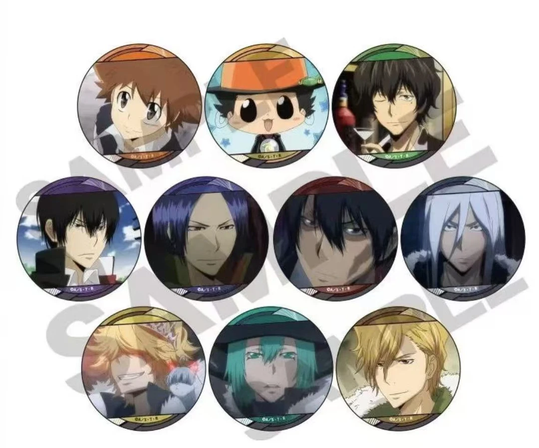 【日谷】家庭教师TV场面写吧唧 一弹 二弹吧唧徽章（默认代拆）