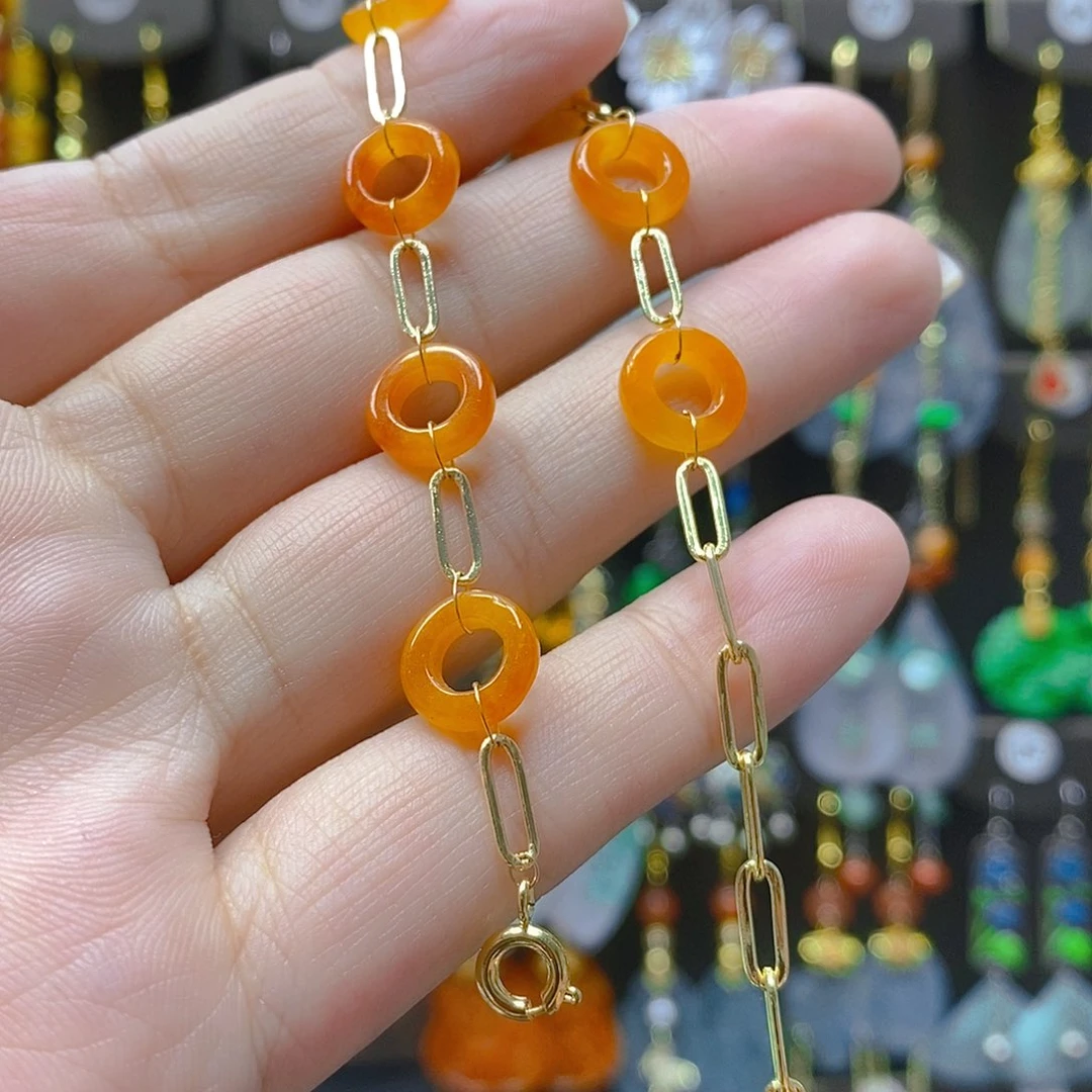 未镶嵌翡翠耳饰翡翠