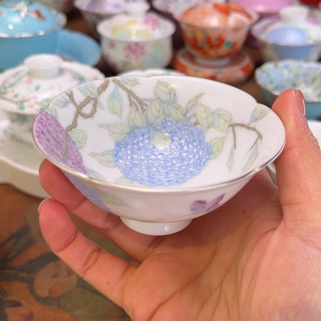 景德镇纯手绘陶瓷茶具