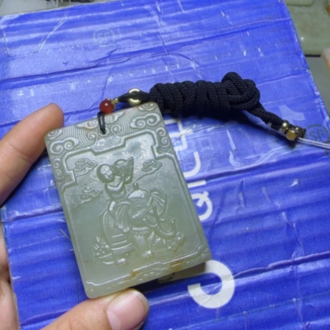 【闪购商品】和田玉挂件未镶嵌邵*