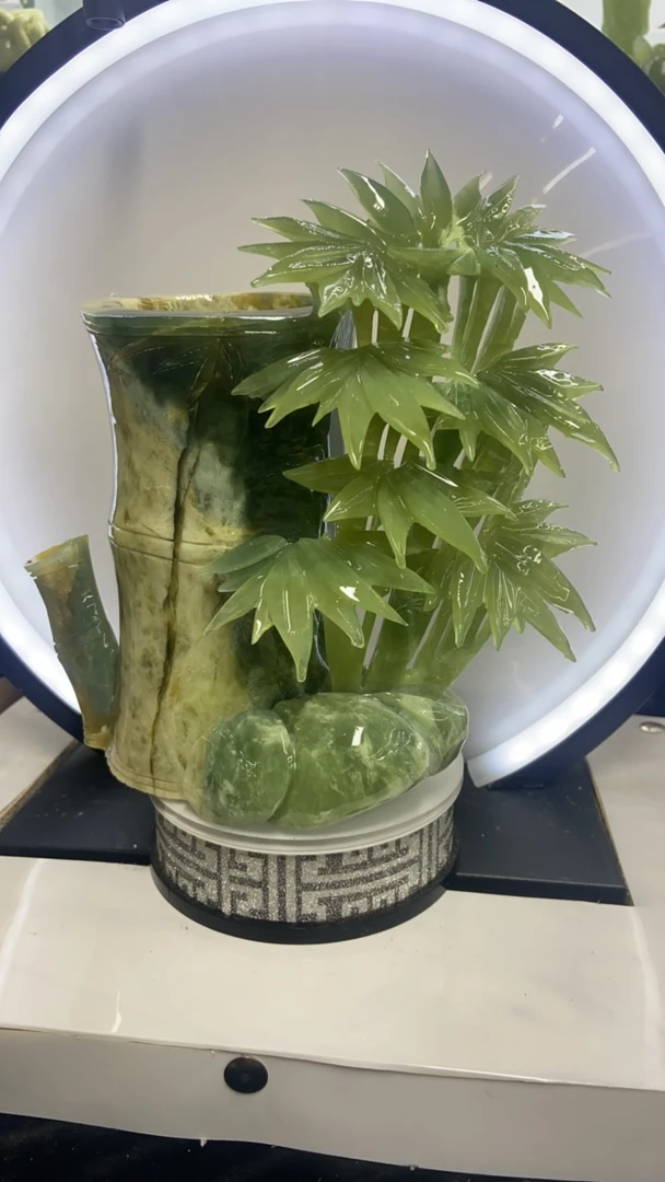 材质玉摆手工雕刻