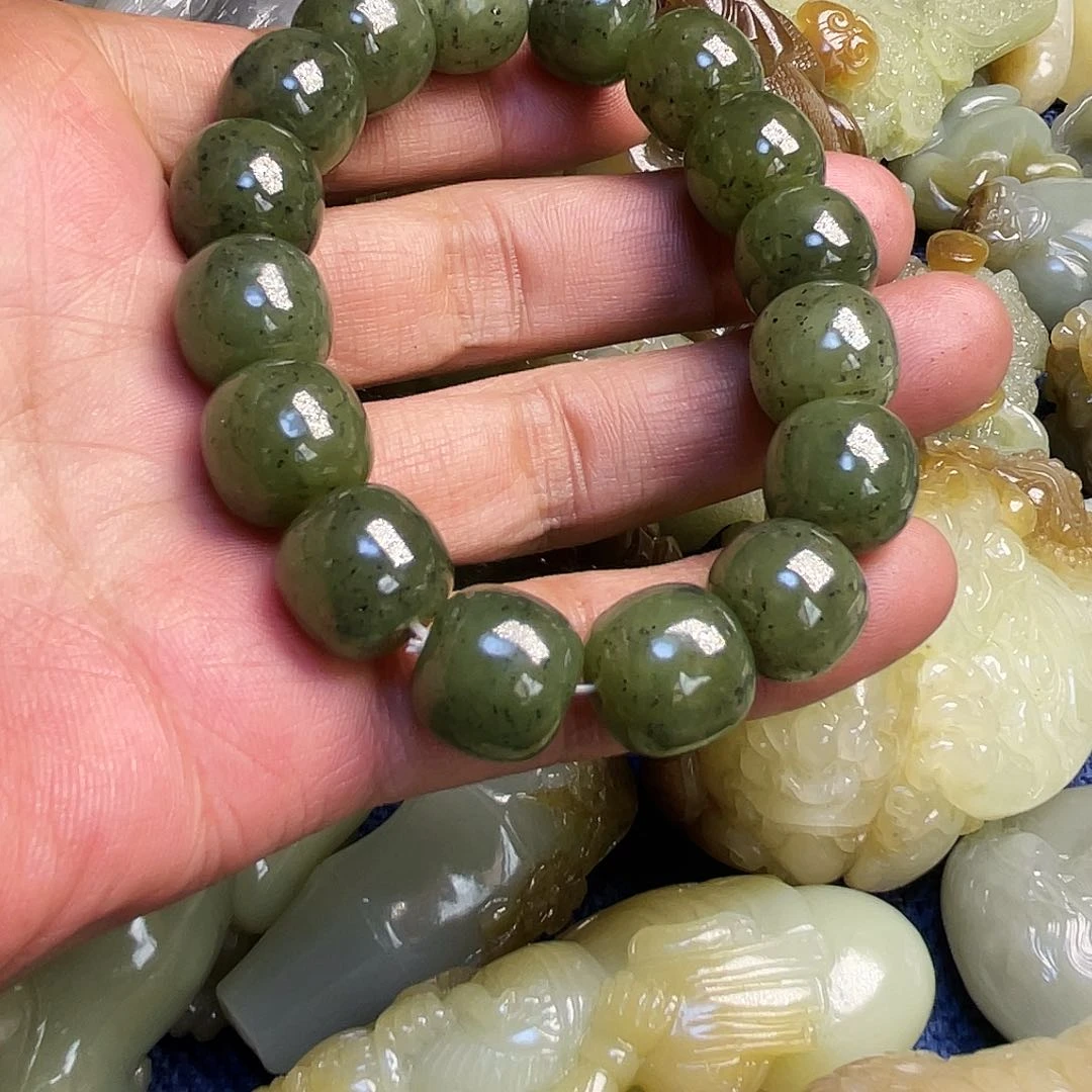 和田玉手链未镶嵌