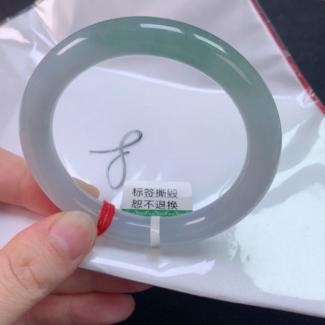 未镶嵌手镯翡翠缅甸天然翡翠手镯5758