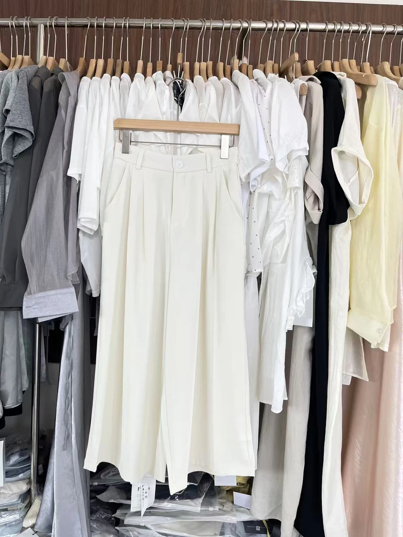 【傲傲精选】八分阔腿西装裤