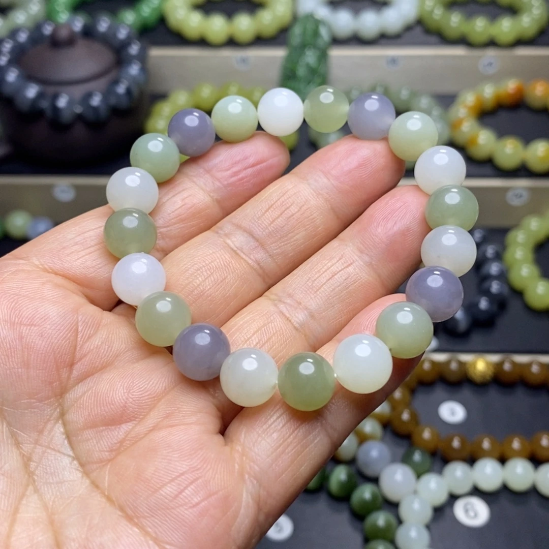 和田玉未镶嵌手串