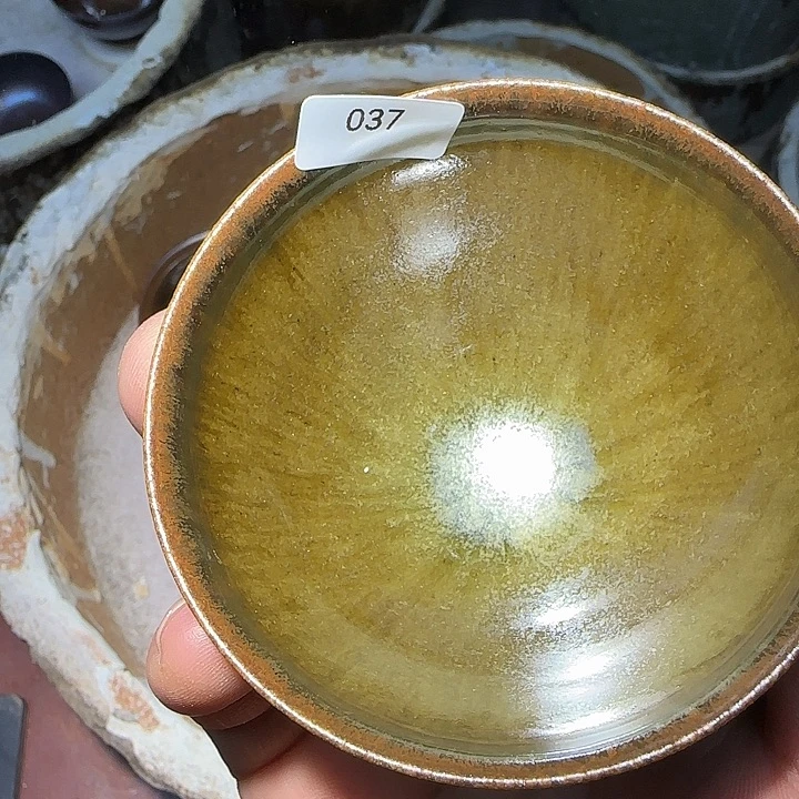 茶盏青钰龙窑主人杯037