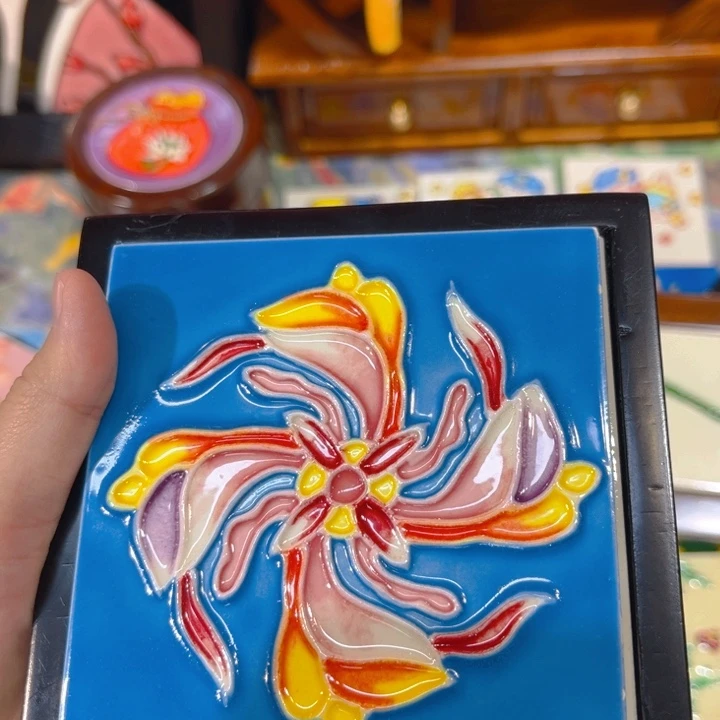 瓷片瓷板画艺术作品
